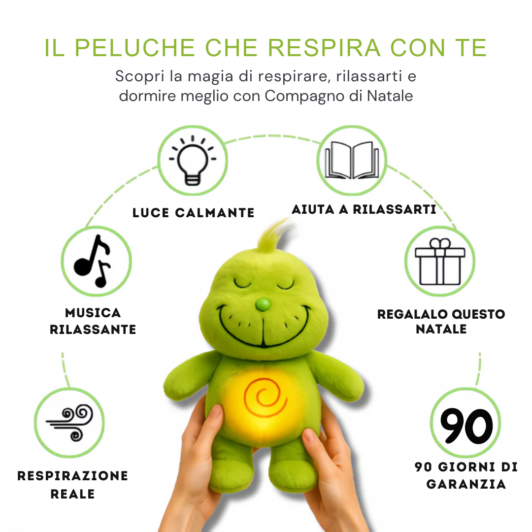 Compagno di Natale che Respira e Calma