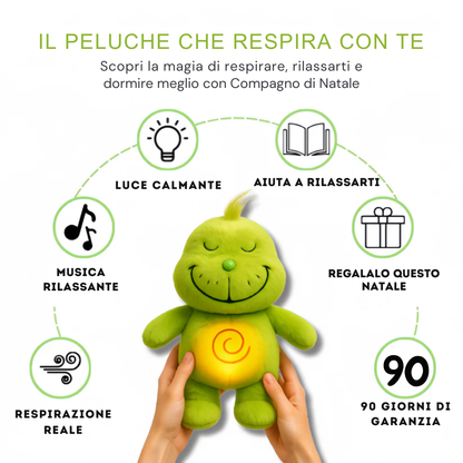 Compagno di Natale che Respira e Calma